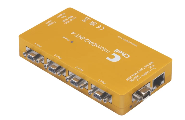 microDAQ-INT-4, power supply, hub, Chell microDAQ, nanoDAQ, scanner connection, Ethernet, CAN hub, Power-over-Ethernet (PoE), compact design, wind tunnel, on-vehicle use, RJ45 connector, DC jack, buffered hardware trigger, IEEE 1588 PTPv2, unmanaged Ethernet switch, connectivity options, data acquisition, precision timing, microDAQ-INT-4, güç kaynağı, hub, Chell microDAQ, nanoDAQ, tarayıcı bağlantısı, Ethernet, CAN hub, Power-over-Ethernet (PoE), kompakt tasarım, rüzgar tüneli, araç üzeri kullanım, RJ45 konektörü, DC jak, tamponlu donanım tetikleyici, IEEE 1588 PTPv2, yönetilmeyen Ethernet anahtarı, bağlantı seçenekleri, veri toplama, hassas zamanlama