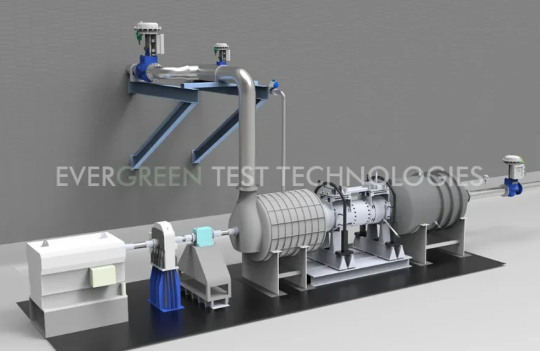 Compressor Test Rigs, aviation engine compressor testing, axial compressor testing, radial compressor testing, mixed-flow compressor testing, axial-radial compressor testing, compressor performance measurement, compressor map generation, Tip Clearances measurement, Blade Tip Timing measurement, compressor stage testing, rotational speed testing, compressor power testing, compressor diameter testing, test rig resizing, full-scale test rigs, open-loop test rigs, blow-down rigs, closed-loop test rigs, continuous test rigs, energy consumption optimization, small-diameter test articles, large-scale test articles, customized instrumentation designs, precise data acquisition, control capabilities, compressor efficiency measurement, E2T Compressor Test Rigs, test system development, aviation engine testing solutions, critical testing processes, advanced testing solutions, Kompresör Test Rigleri, havacılık motoru kompresör testi, eksenel kompresör testi, radyal kompresör testi, karma kompresör testi, kompresör performans ölçümü, kompresör haritası çıkarma, kanat uç açıklığı ölçümü (Tip Clearance), kanat titreşim ölçümü (Blade Tip Timing), kompresör kademe sayısı, kompresör devir ölçümü, kompresör güç ölçümü, kompresör çap ölçümü, yeniden boyutlandırma (re-sizing), gerçek boyutlu test rigleri, açık çevrim test rigleri (blow-down), kapalı çevrim test rigleri (continuous), enerji sarfiyatı optimizasyonu, küçük çaplı test rigleri, büyük boyutlu test rigleri, özelleştirilmiş enstrümantasyon tasarımı, hassas veri toplama, kontrol kabiliyeti, kompresör verimi ölçümü, E2T Kompresör Test Rigleri, test sistemi geliştirme, test süreç optimizasyonu, havacılık kompresör testi, kritik test süreçleri, gelişmiş test çözümleri