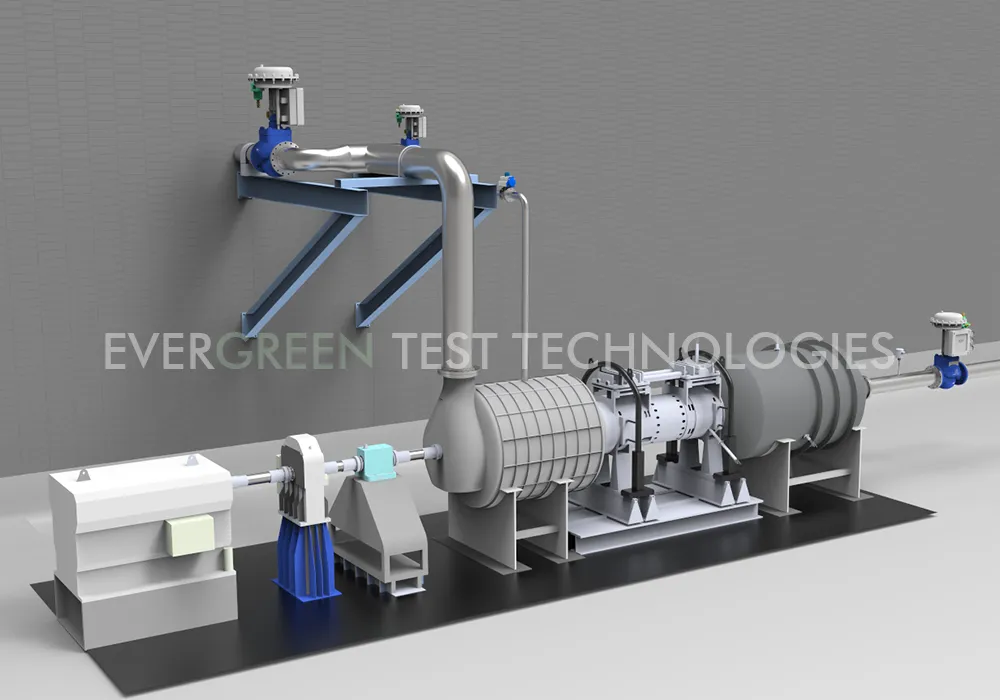 Compressor Test Rigs, aviation engine compressor testing, axial compressor testing, radial compressor testing, mixed-flow compressor testing, axial-radial compressor testing, compressor performance measurement, compressor map generation, Tip Clearances measurement, Blade Tip Timing measurement, compressor stage testing, rotational speed testing, compressor power testing, compressor diameter testing, test rig resizing, full-scale test rigs, open-loop test rigs, blow-down rigs, closed-loop test rigs, continuous test rigs, energy consumption optimization, small-diameter test articles, large-scale test articles, customized instrumentation designs, precise data acquisition, control capabilities, compressor efficiency measurement, E2T Compressor Test Rigs, test system development, aviation engine testing solutions, critical testing processes, advanced testing solutions, Kompresör Test Rigleri, havacılık motoru kompresör testi, eksenel kompresör testi, radyal kompresör testi, karma kompresör testi, kompresör performans ölçümü, kompresör haritası çıkarma, kanat uç açıklığı ölçümü (Tip Clearance), kanat titreşim ölçümü (Blade Tip Timing), kompresör kademe sayısı, kompresör devir ölçümü, kompresör güç ölçümü, kompresör çap ölçümü, yeniden boyutlandırma (re-sizing), gerçek boyutlu test rigleri, açık çevrim test rigleri (blow-down), kapalı çevrim test rigleri (continuous), enerji sarfiyatı optimizasyonu, küçük çaplı test rigleri, büyük boyutlu test rigleri, özelleştirilmiş enstrümantasyon tasarımı, hassas veri toplama, kontrol kabiliyeti, kompresör verimi ölçümü, E2T Kompresör Test Rigleri, test sistemi geliştirme, test süreç optimizasyonu, havacılık kompresör testi, kritik test süreçleri, gelişmiş test çözümleri